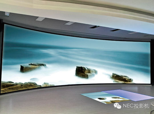 NEC 高端工程投影机颇受致力于新媒体互动技术研发、数字视觉艺术等行业所青睐