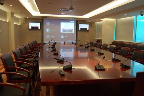 NEC商务投影机，大会议室安装案例